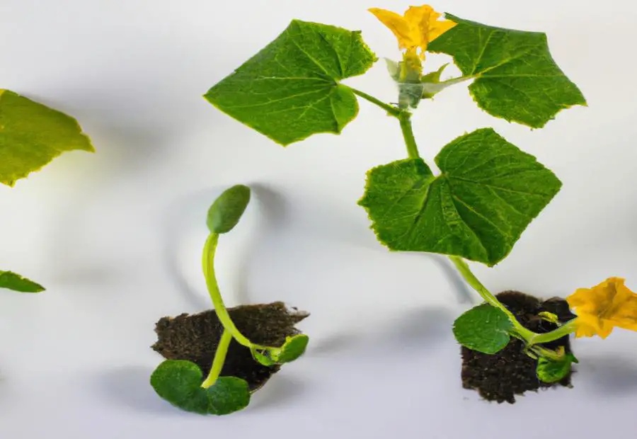 Vegetative Growth and Care for Cucumber Plants 