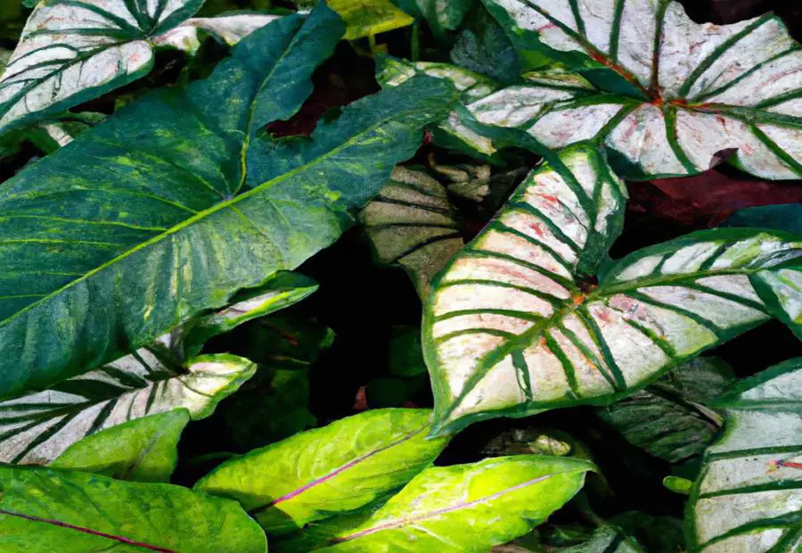 Caladiums: Smaller Leaves with More Color Variety 