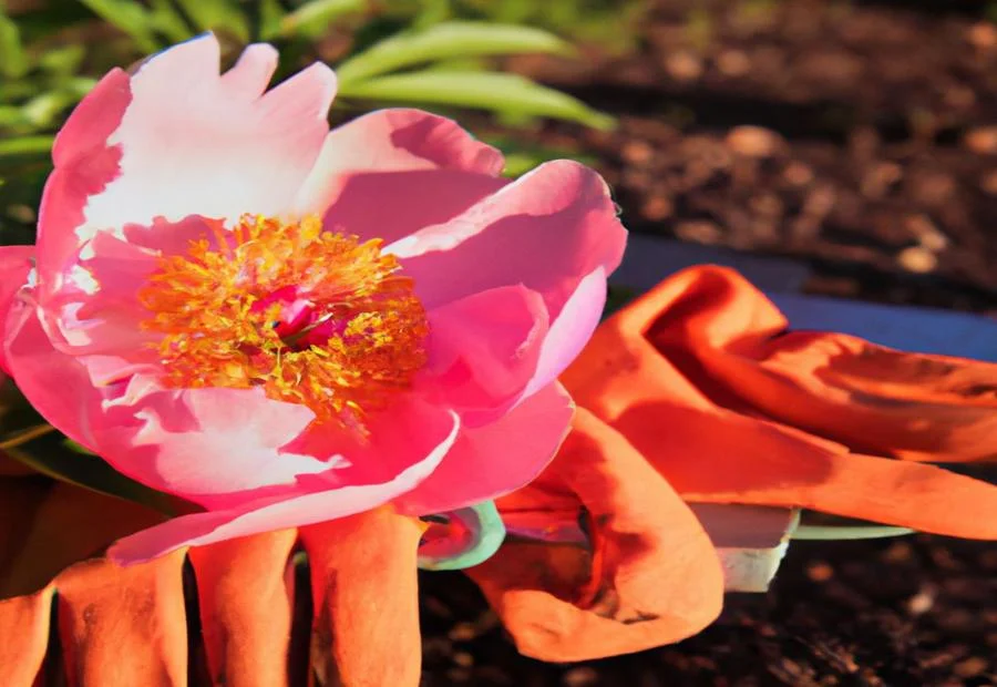 Growing and planting the Coral Sunset peony 