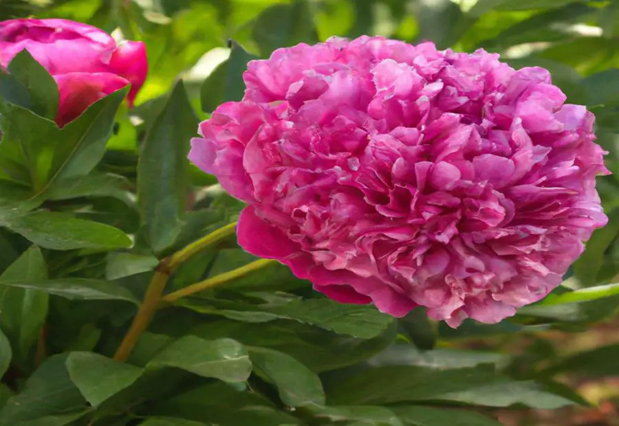 Growing conditions for the Kansas peony 