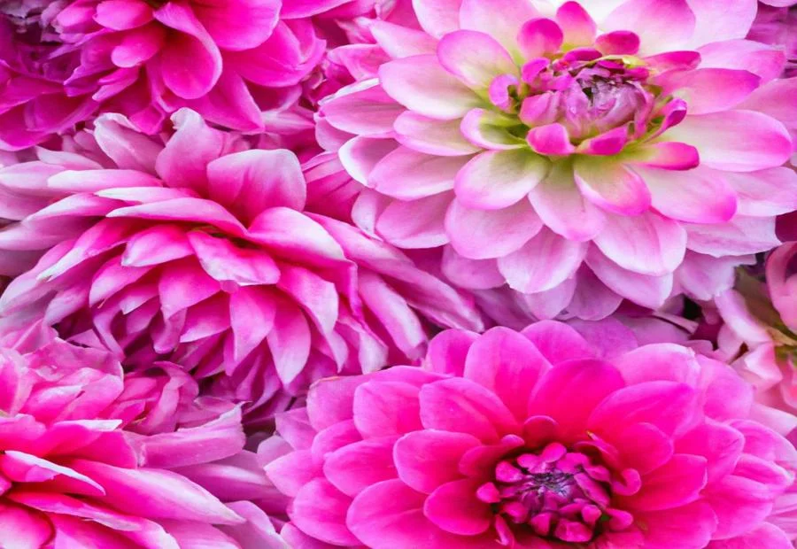 Mutually Exclusive Categories of Pink Dahlia Varieties