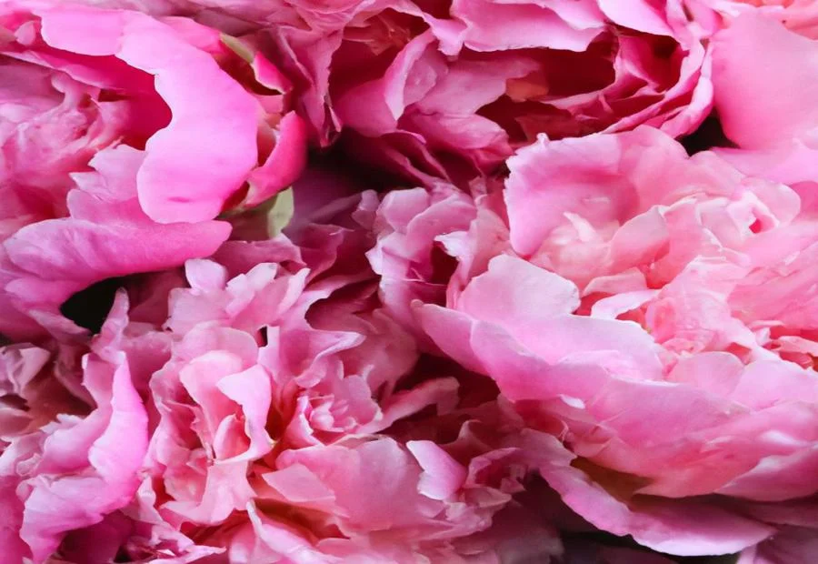 Growing Pink Peonies 