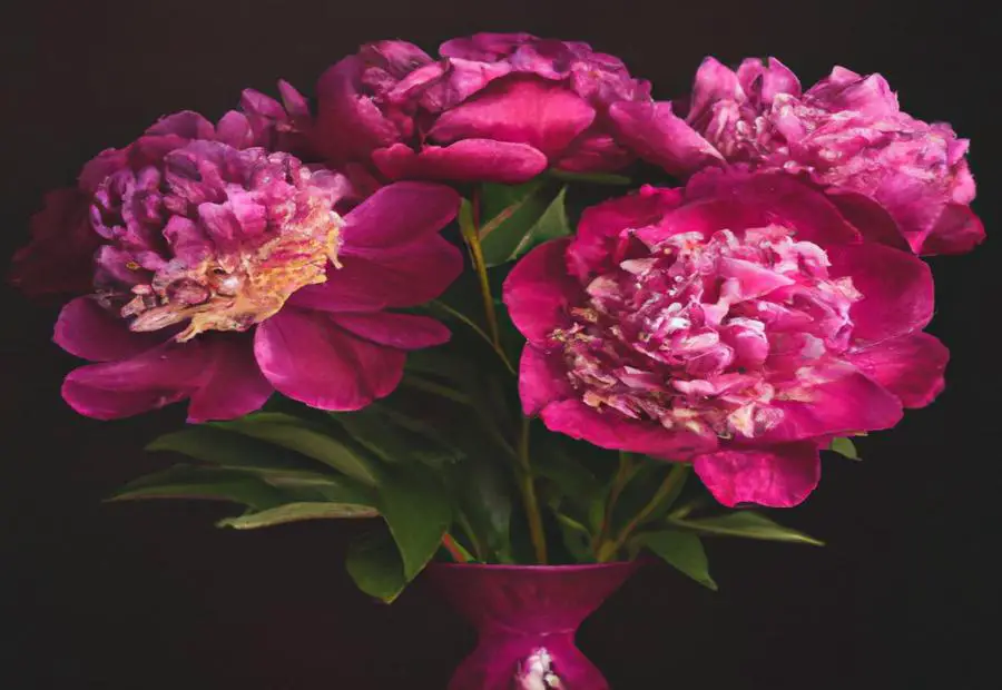 Utilizing the Raspberry Sundae Peony as a cut flower 