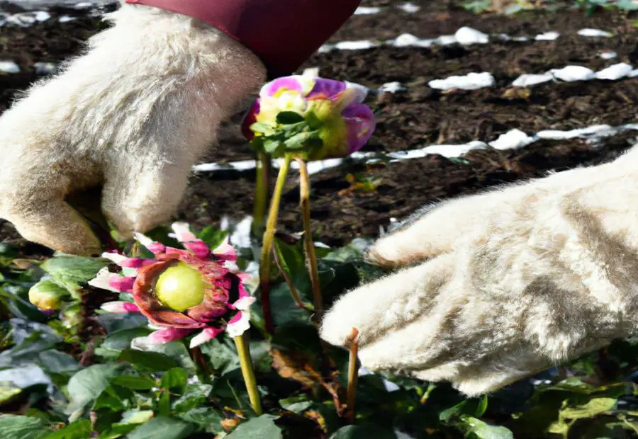 Dividing dahlias and care during winter 