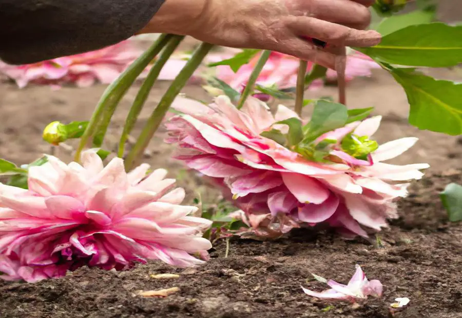 How to prepare dahlias for digging 