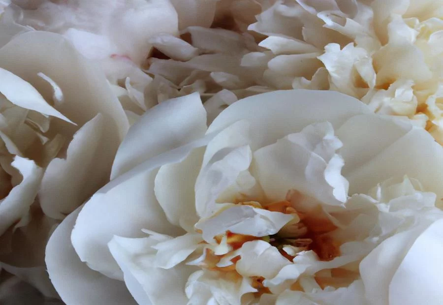 Additional White Peony Varieties from Reference Data 