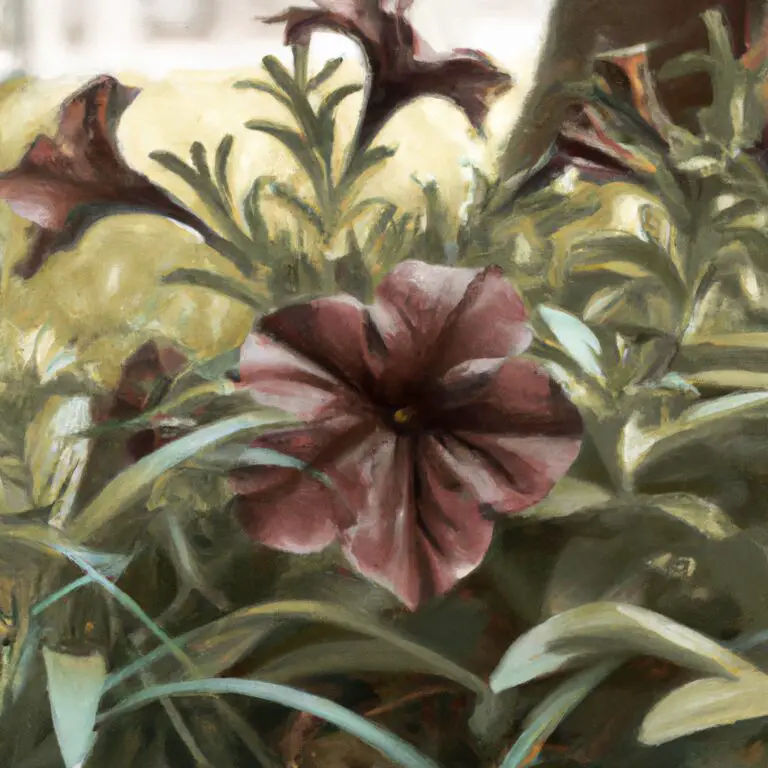 why are my petunia leaves turning brown The Green Thumb Chronicles