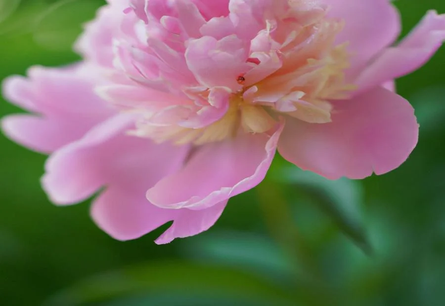 Conclusion highlighting the royal beauty of the Blush Queen Peony 