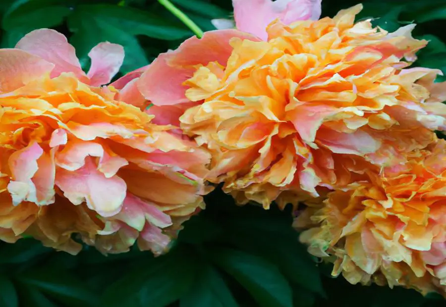 Description of Goldilocks Peony 