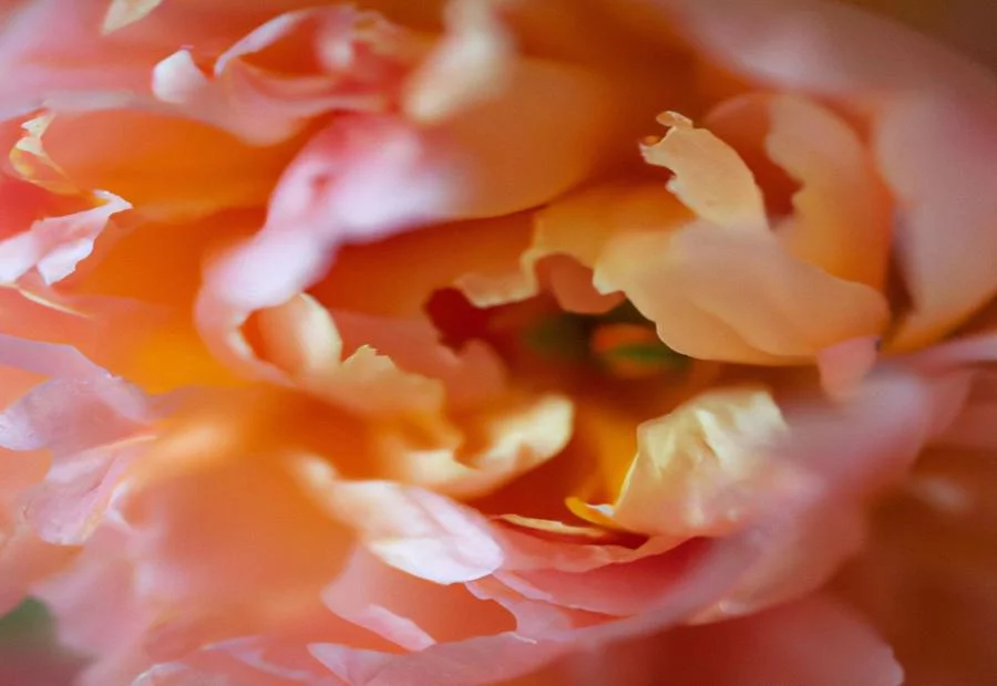 Background of Helen Matthews peony 