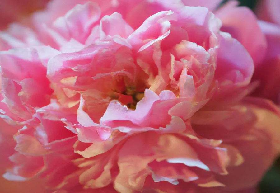Description of the peony plant 