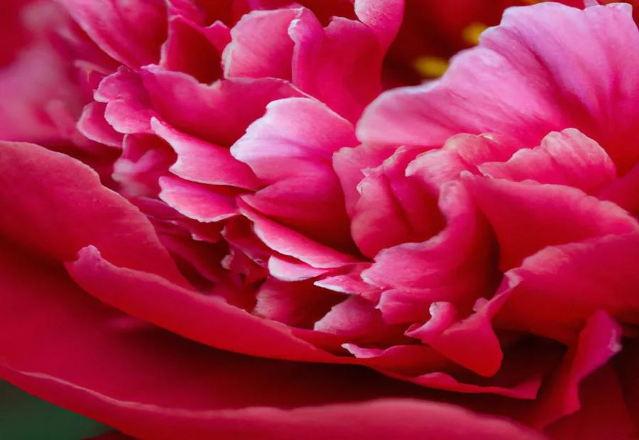 The beauty of "Henry Bockstoce" peony 