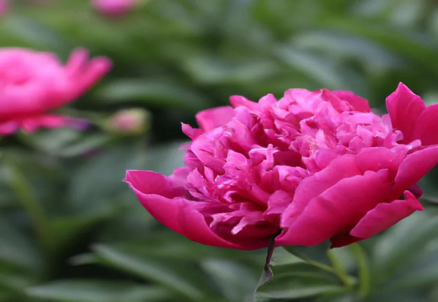 Preparing the Peony Roots 