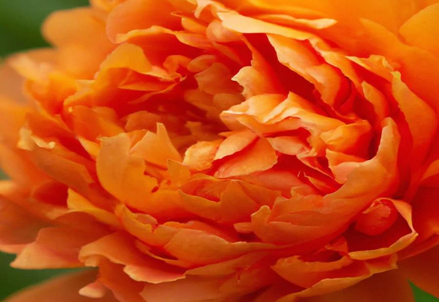 Characteristics of the Orange Cup Peony