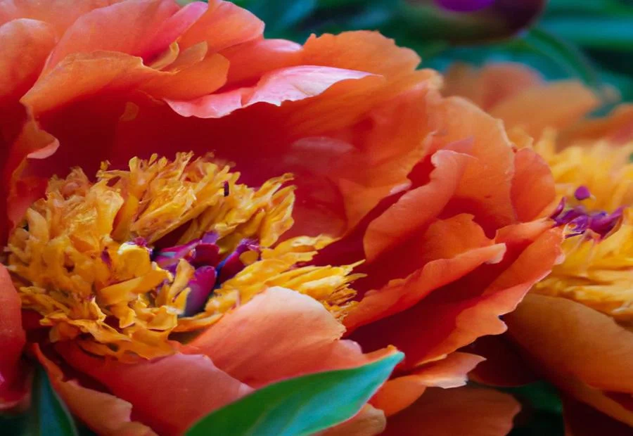 Maintenance and Propagation of Orange Cup Peonies