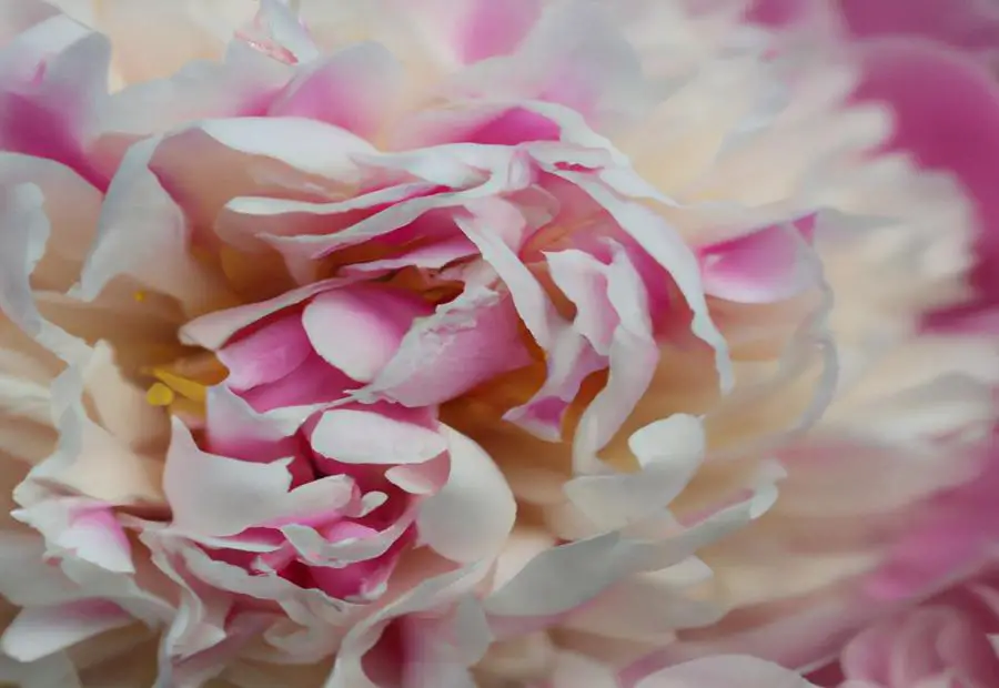 Ornamental Features of the Primevere Peony 