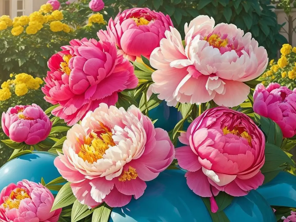 Caring for Bomb-Shaped Peonies - bomb-shaped peonies 