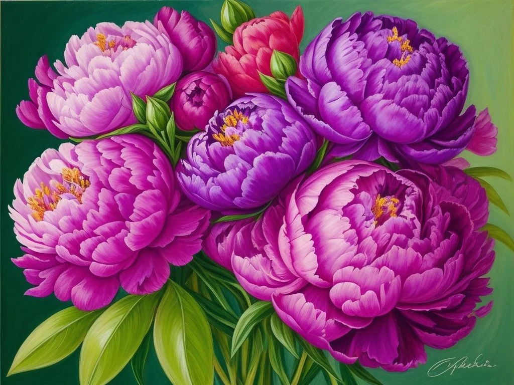 Uses and Significance of Purple Peonies - Purple peonies peonies 